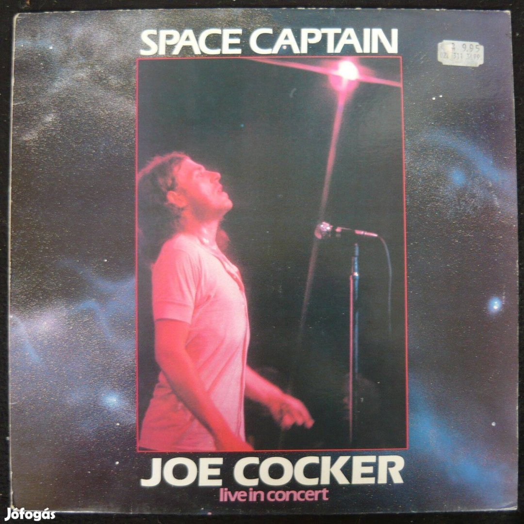 Joe Cocker: Space Captain - live in concert 1972-76 (belga hanglemez)