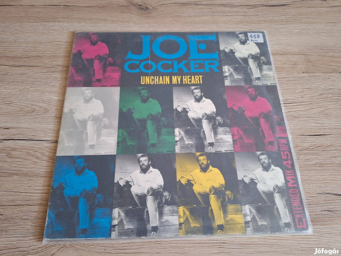 Joe Cocker - Unchain my heart maxi bakelti lemez! LP