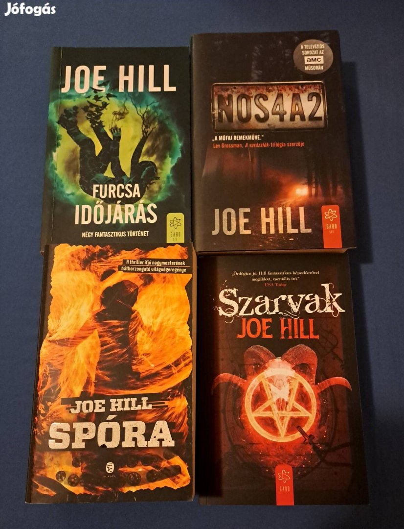 Joe Hill könyvek 