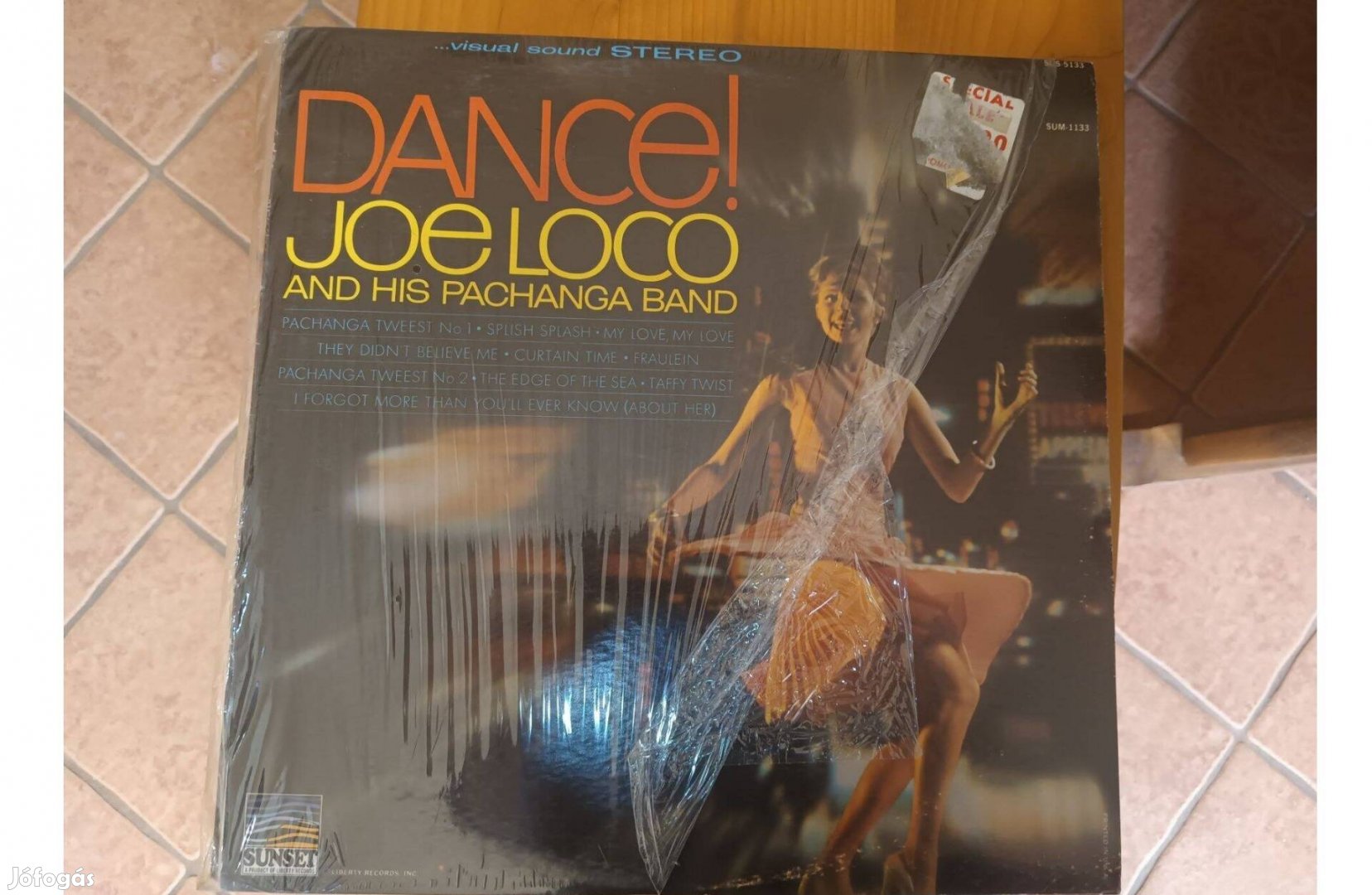 Joe Loco and his pachanga band LP hanglemez eladó