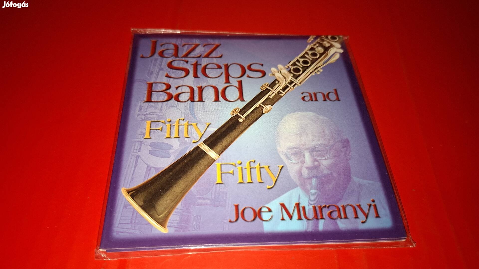 Joe Murányi and Jazz Staps Band Fifty Fifty Jazz Cd 2003 Új