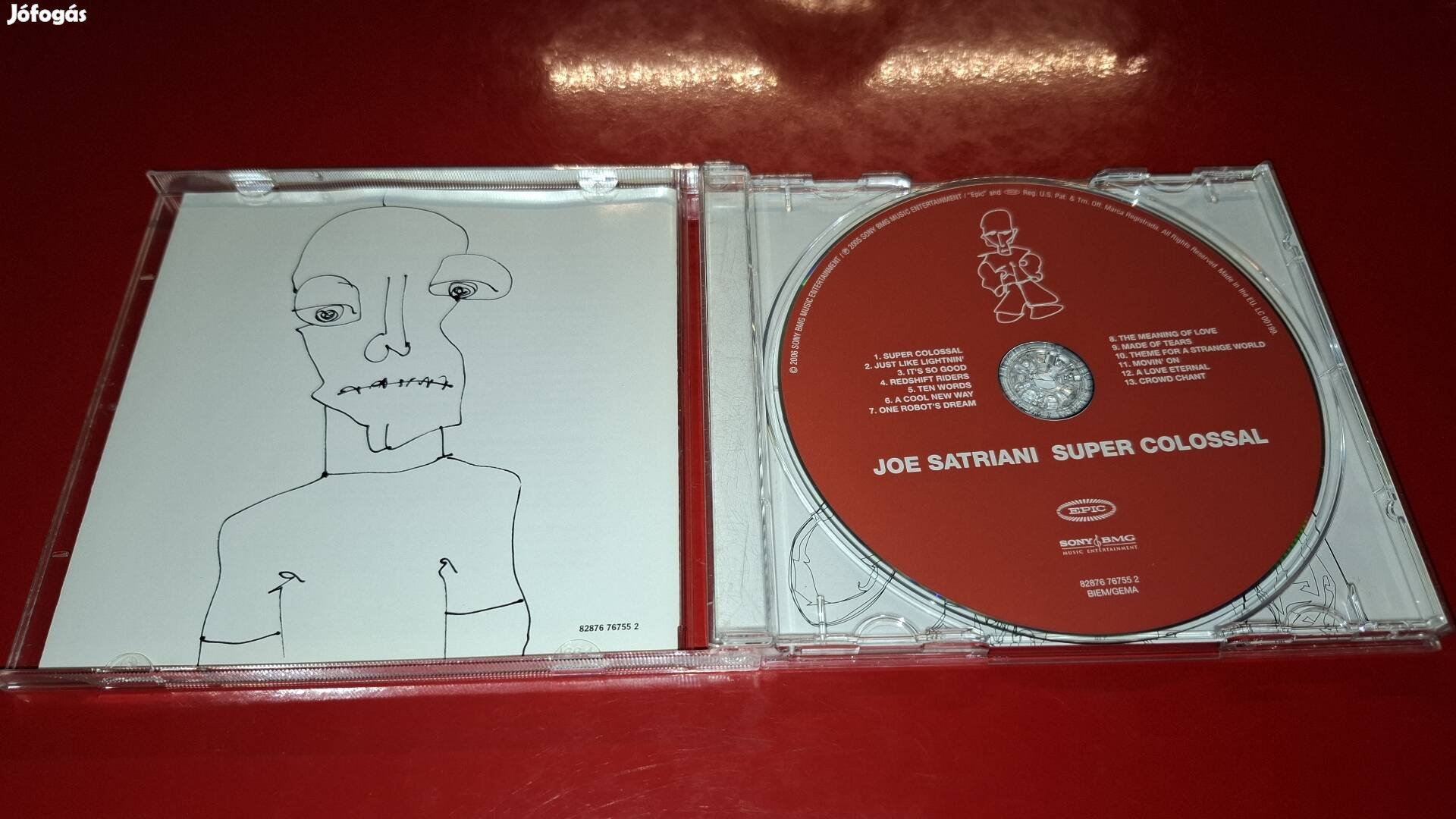 Joe Satriani Super Colossal Cd 2006