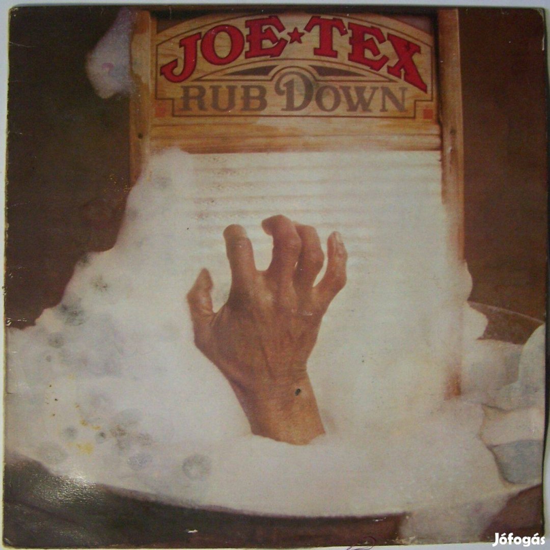 Joe Tex Rub Down megkímélt állapotú funky soul disco LP