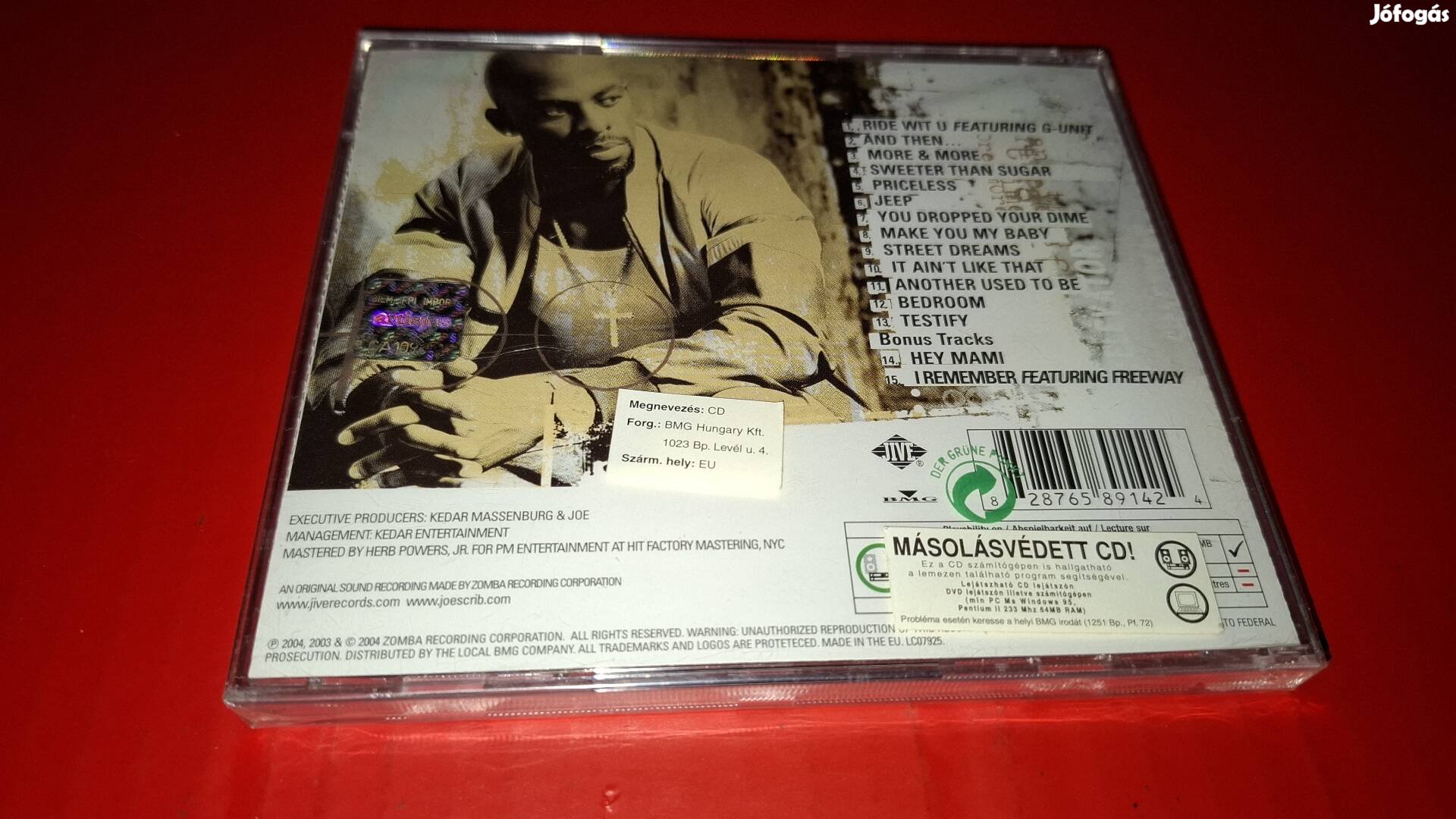 Joe  And then Cd Új 2004 Hip Hop / Funk