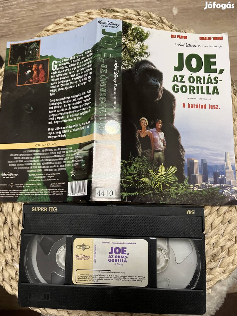 Joe az óriásgorilla vhs film