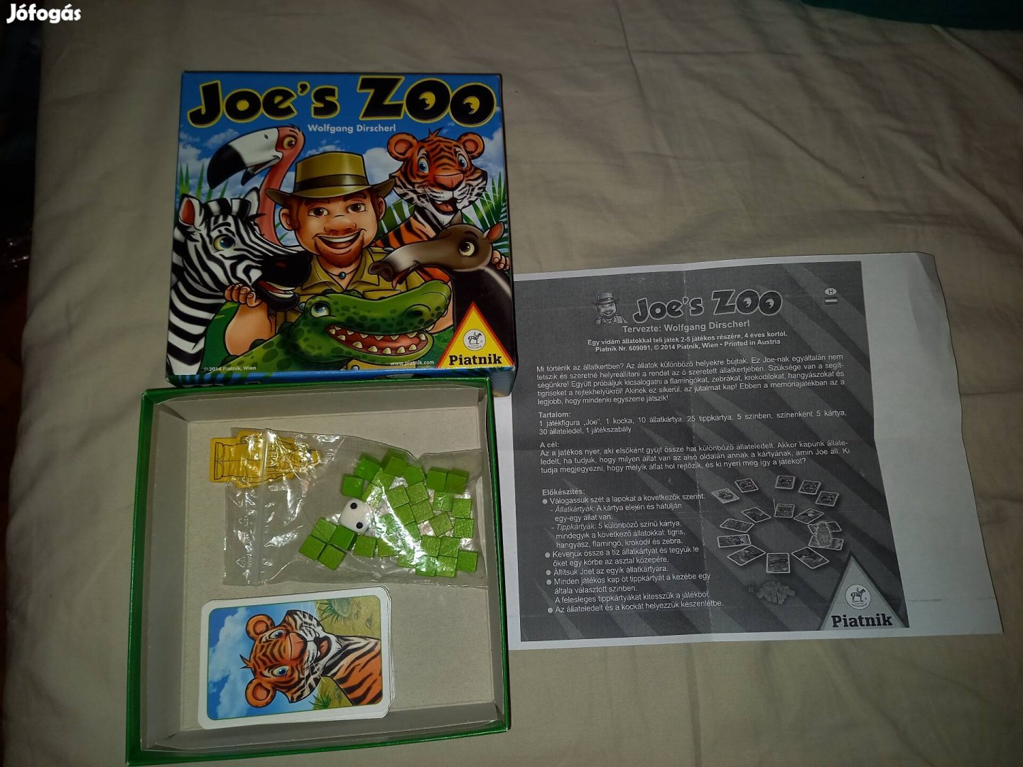 Joe's Zoo / Joe állatkertje társasjáték