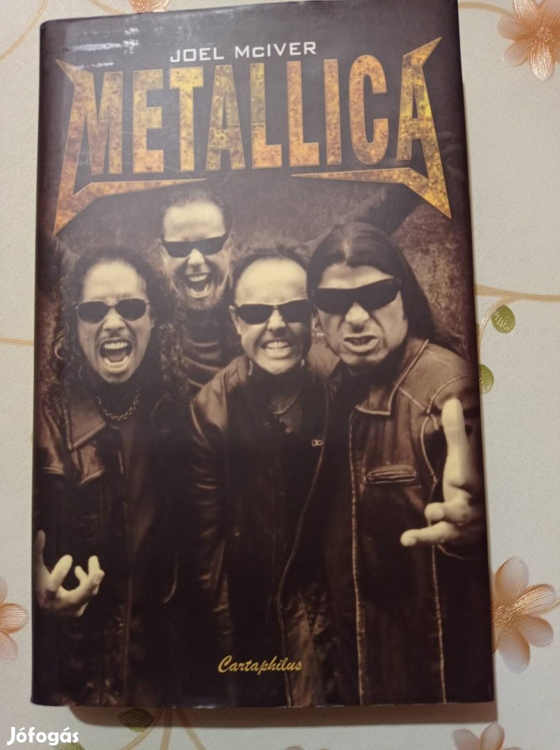 Joel Mciver Metallica könyv új állapotban 