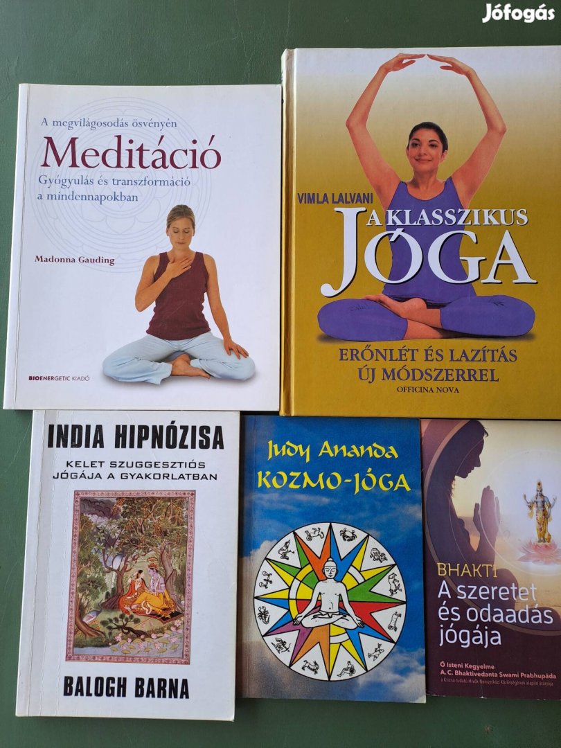 Jóga/Meditáció könyvek