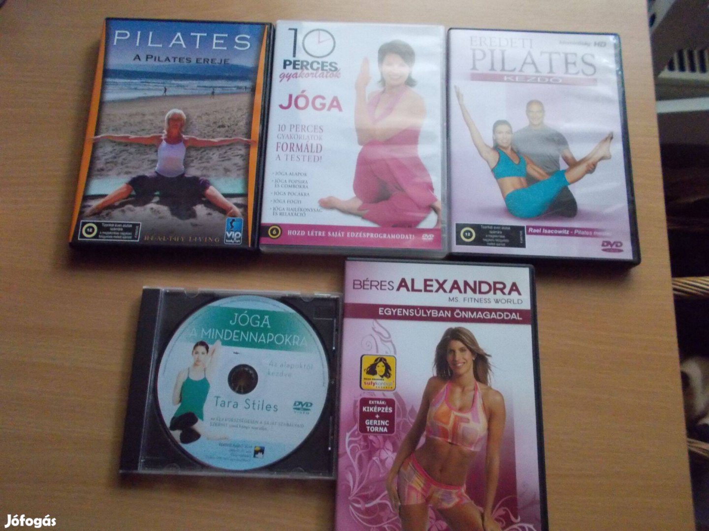 Jóga, Pilates, Gerinctorna DVD egyenként is