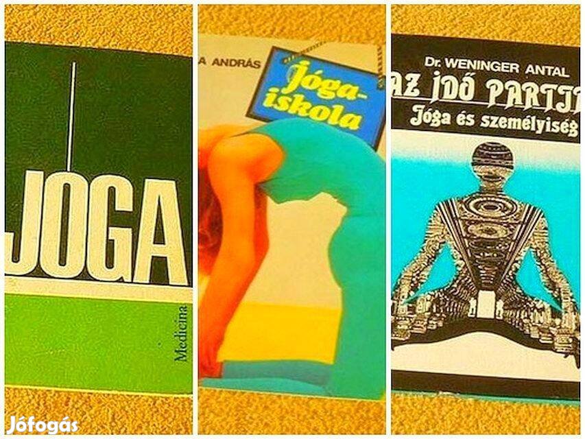 Jóga könyvek - (5 kötet)