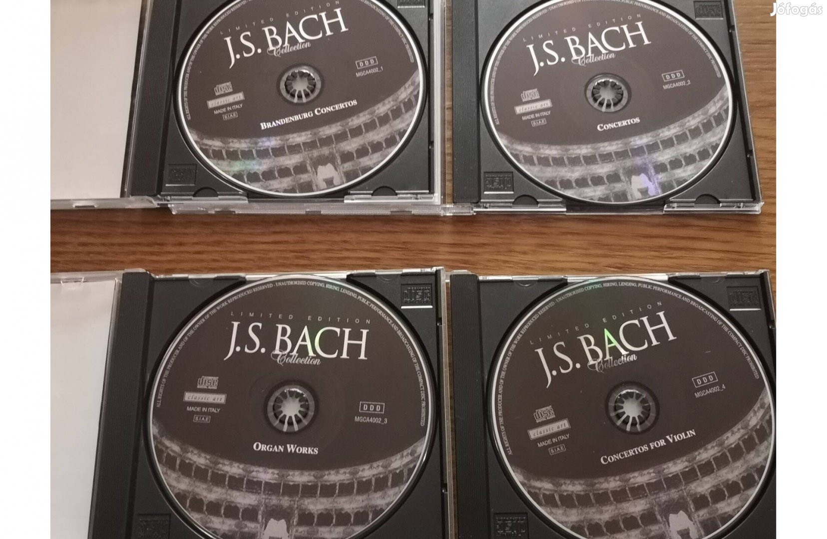 Johann Sebastian Bach 4CD Collection