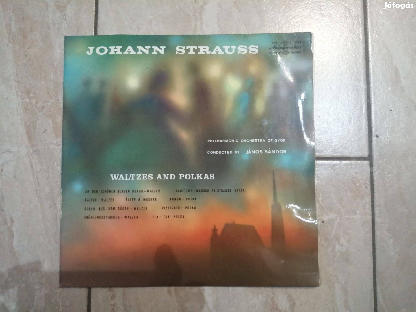 Johann Strauss - bakelit lemez