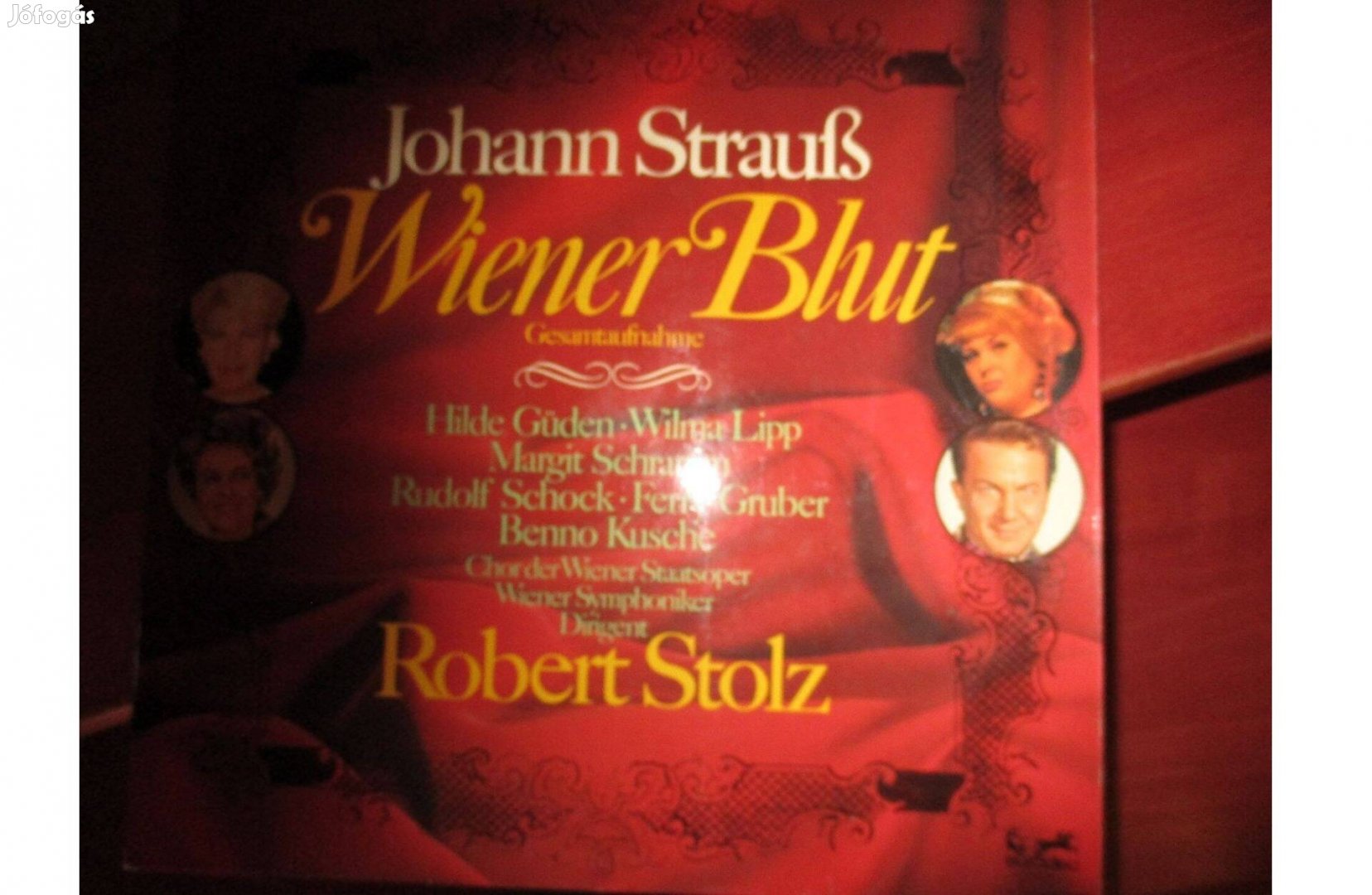 Johann Strauss dupla vinyl hanglemez eladó