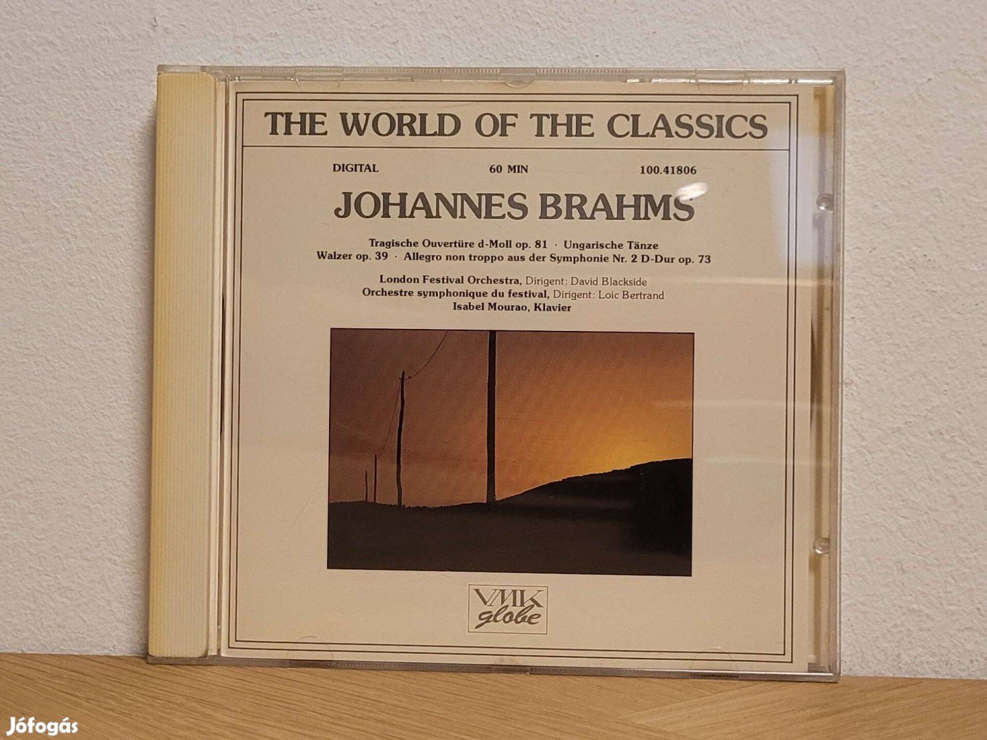 Johannes Brahms - Tragische Ouvertüre D-Moll Op. 81 CD eladó