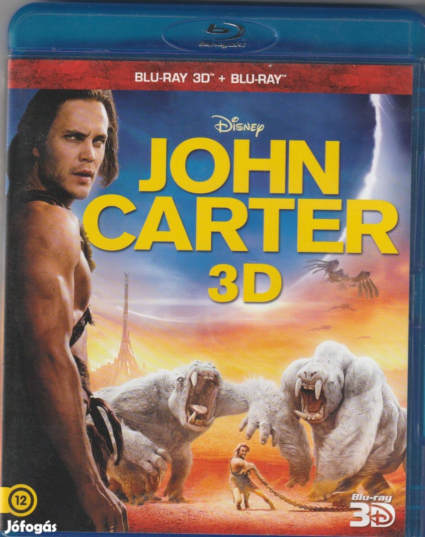 John Carter Blu-Ray 2D + 3D