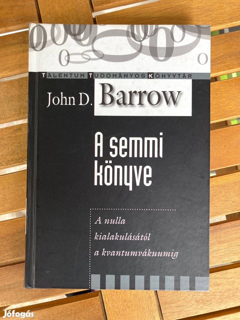 John D. Barrow, A semmi könyve