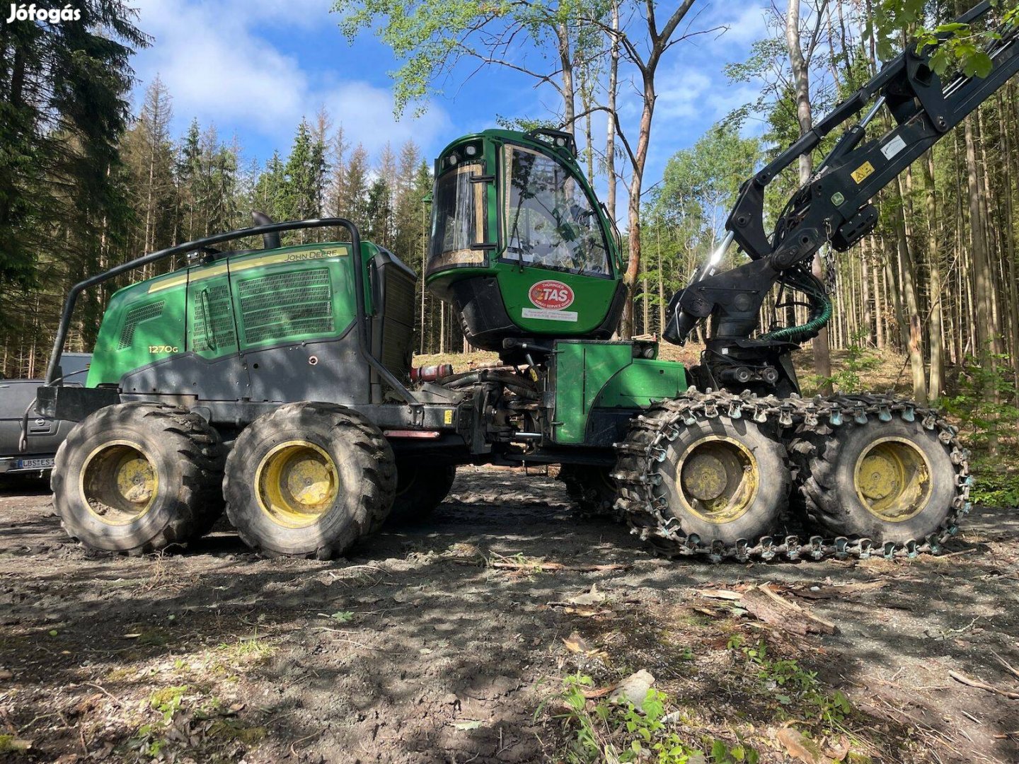 John Deere 1270G 8WD / 8700üó / Lízing 20%-tól