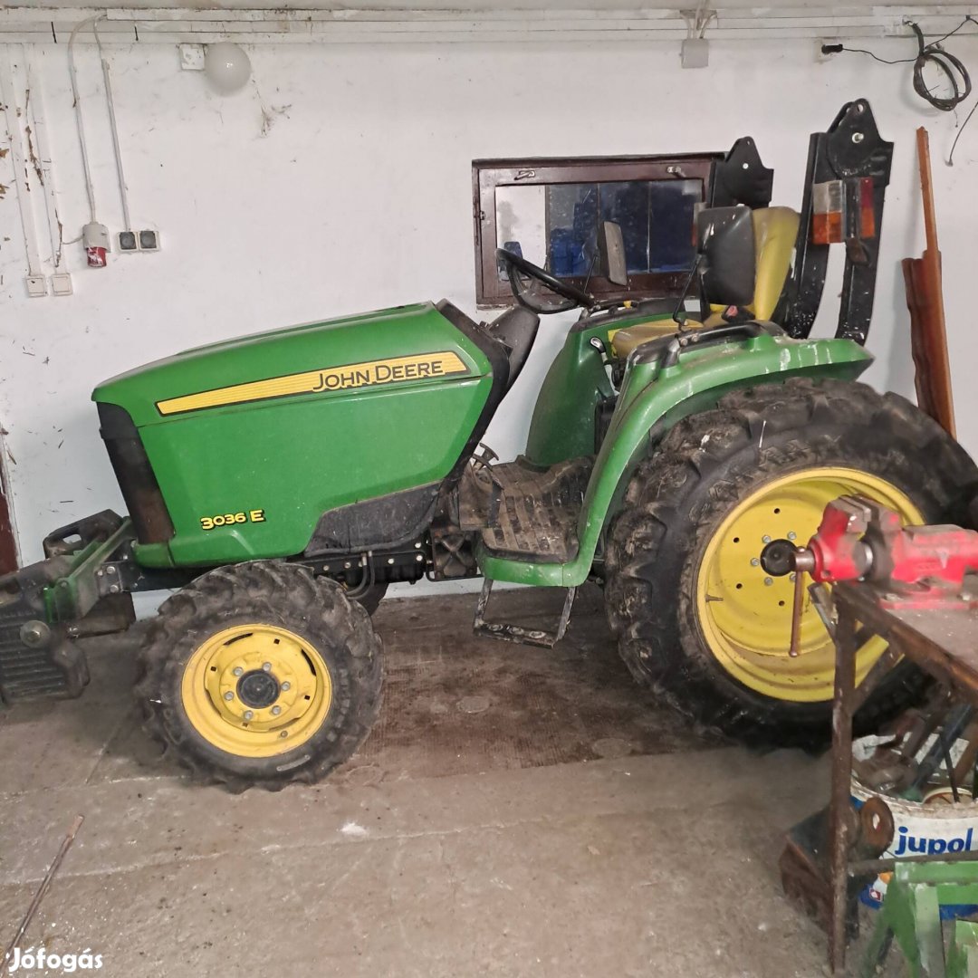 John Deere 3036e traktor,900 Üzemóra.