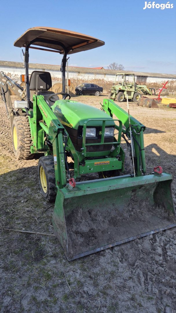 John Deere 4115 rakodógép kistraktor 