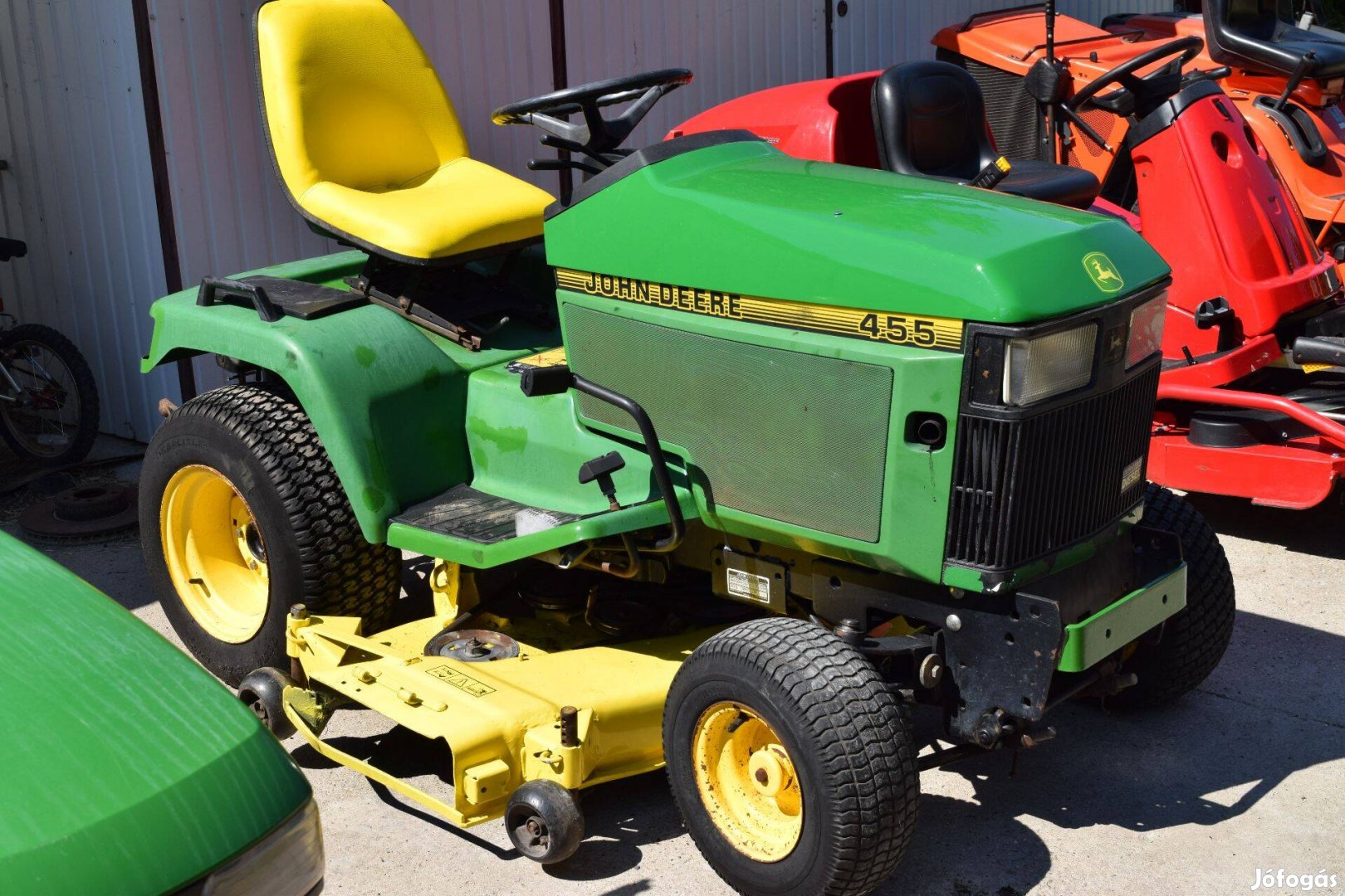 John Deere 455 Yanmar Diesel Kistraktor Fűnyíró Traktor Gazvágó Kardán