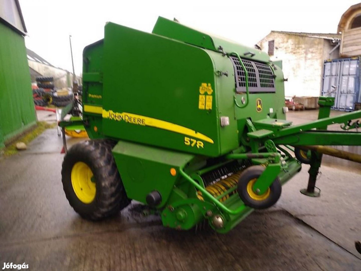 John Deere 578 körbálázó