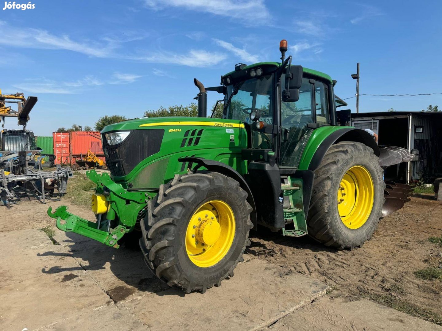 John Deere 6145 M Traktor , Commandquad Plus , 5932 Óra