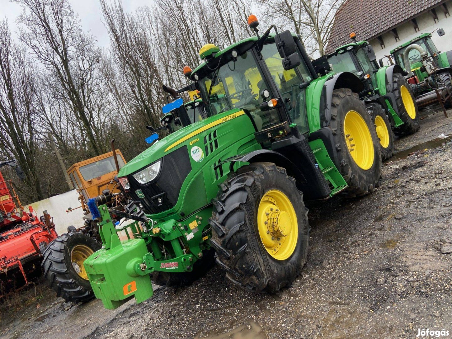 John Deere 6155M traktor prémium felszereltséggel
