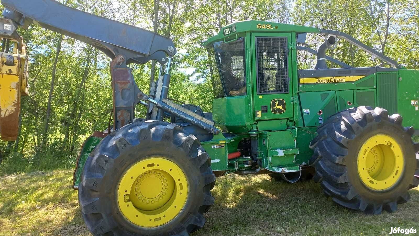 John Deere 648 II forwarder