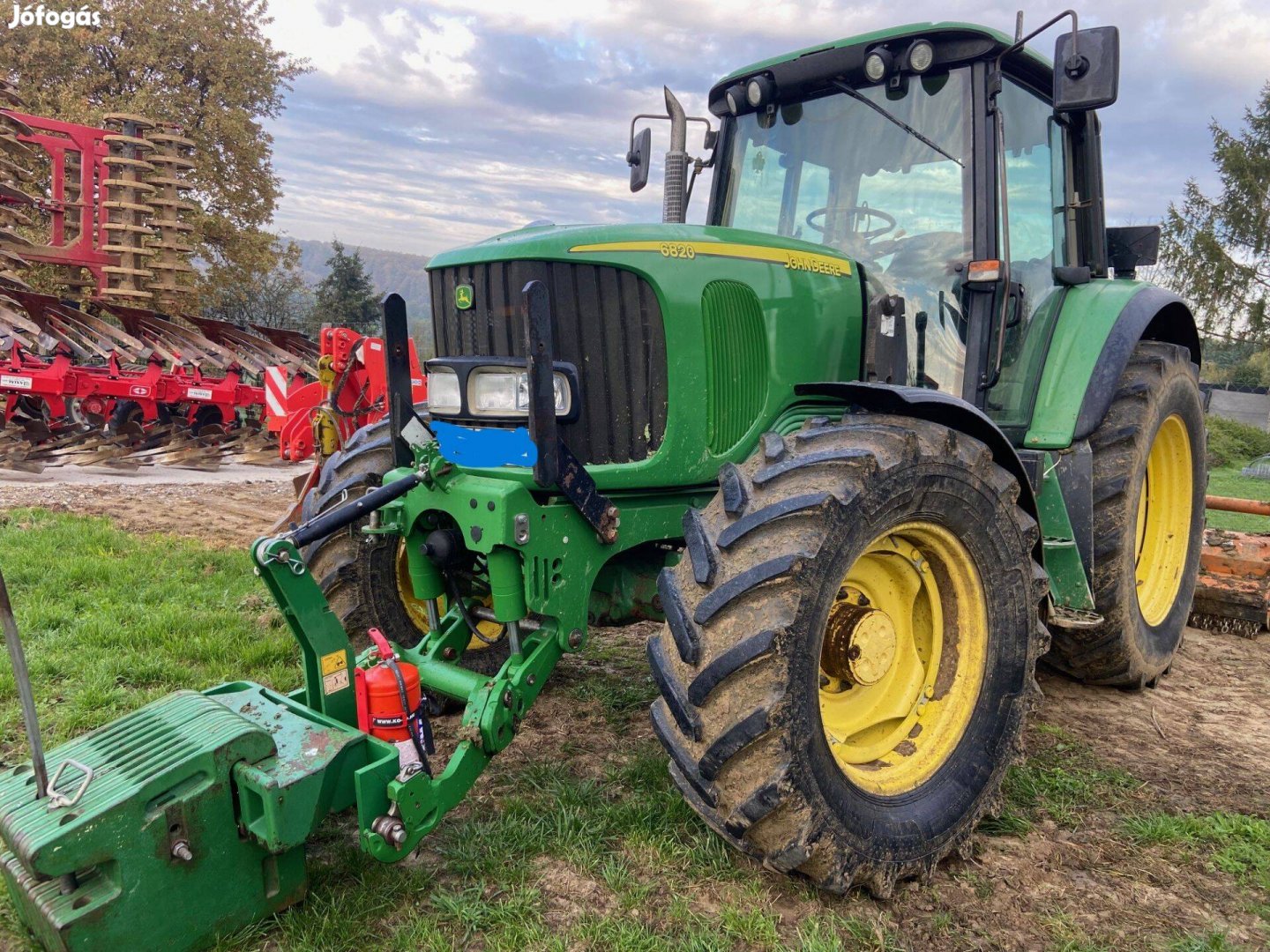 John Deere 6820 premium traktor