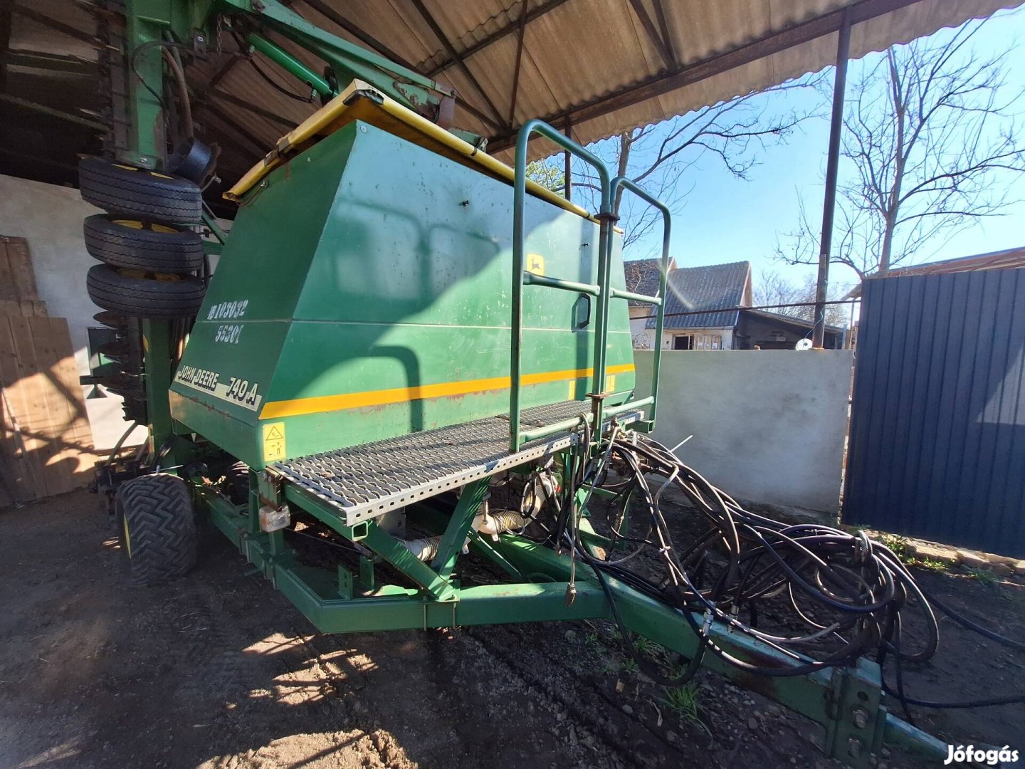 John Deere 740A vetőgép 