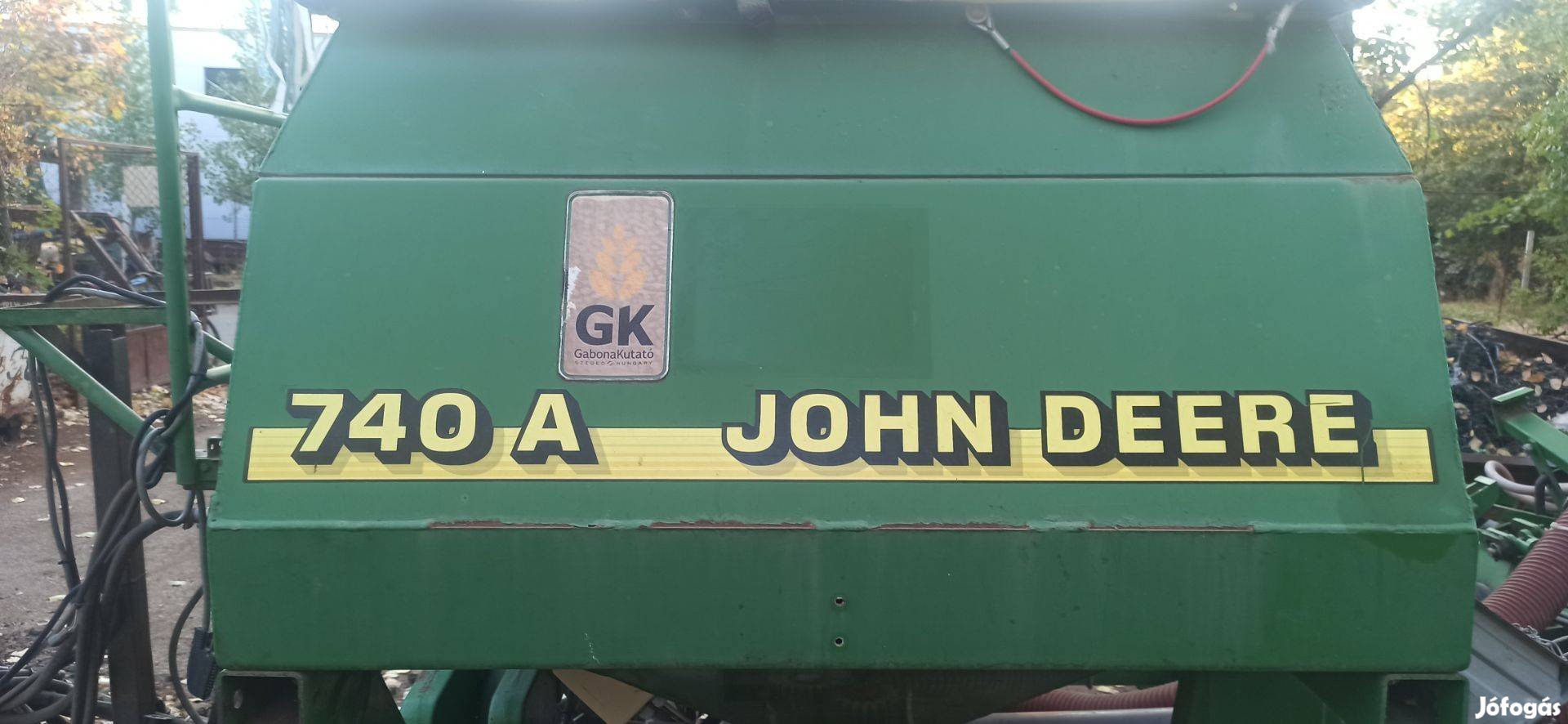 John Deere 740 A vetőgép felújítás. Alkatrész gyártás Szentes