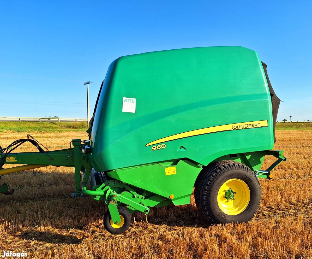 John Deere 960 körbálázó 