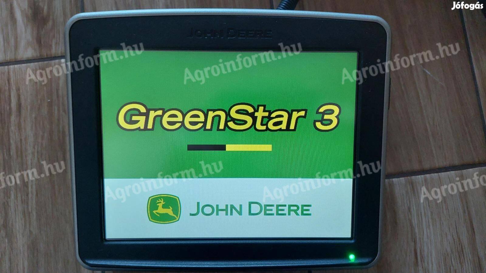 John Deere Greenstar 2630 Monitor Autotrac és szakaszvezérléssel