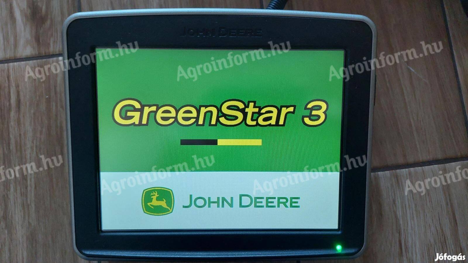 John Deere Greenstar 2630 Monitor Autotrac szakaszvezérlés aktiváció