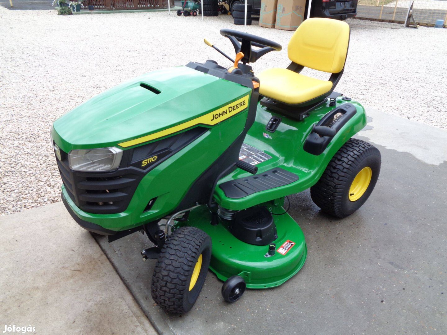John Deere S110 USA 19 LE fűnyírótraktor fűnyíró traktor
