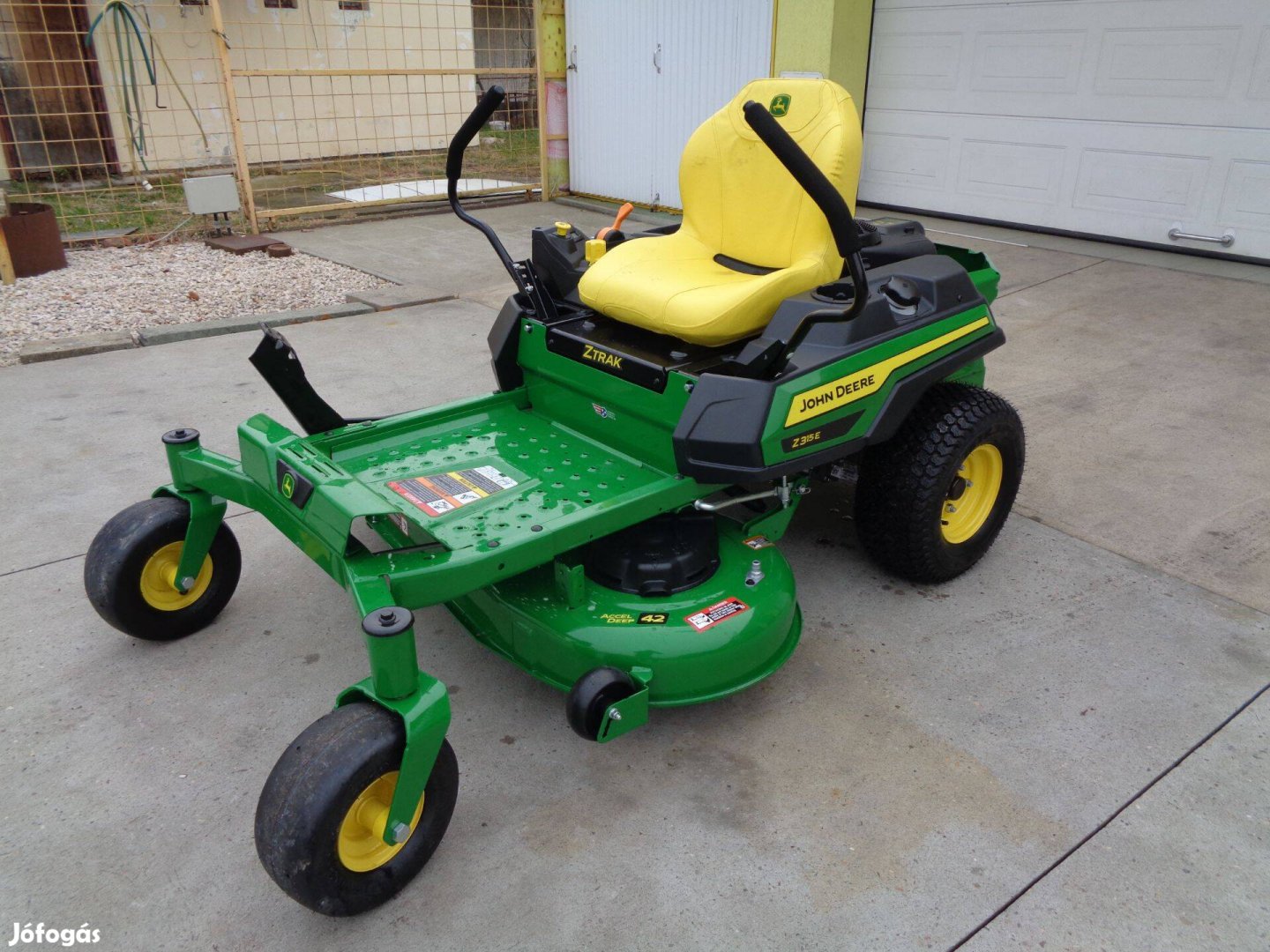John Deere USA 20 Le zero fűnyírótraktor fűnyíró traktor