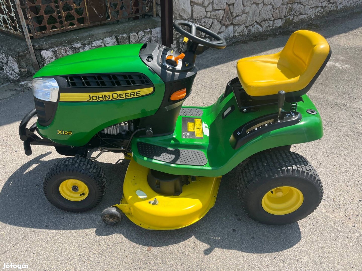 John Deere X125 2013 fűnyírótraktor