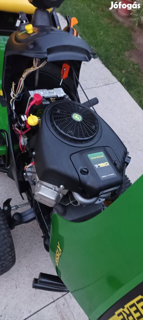 John Deere X155R fűnyíró traktor fűnyírótraktor 