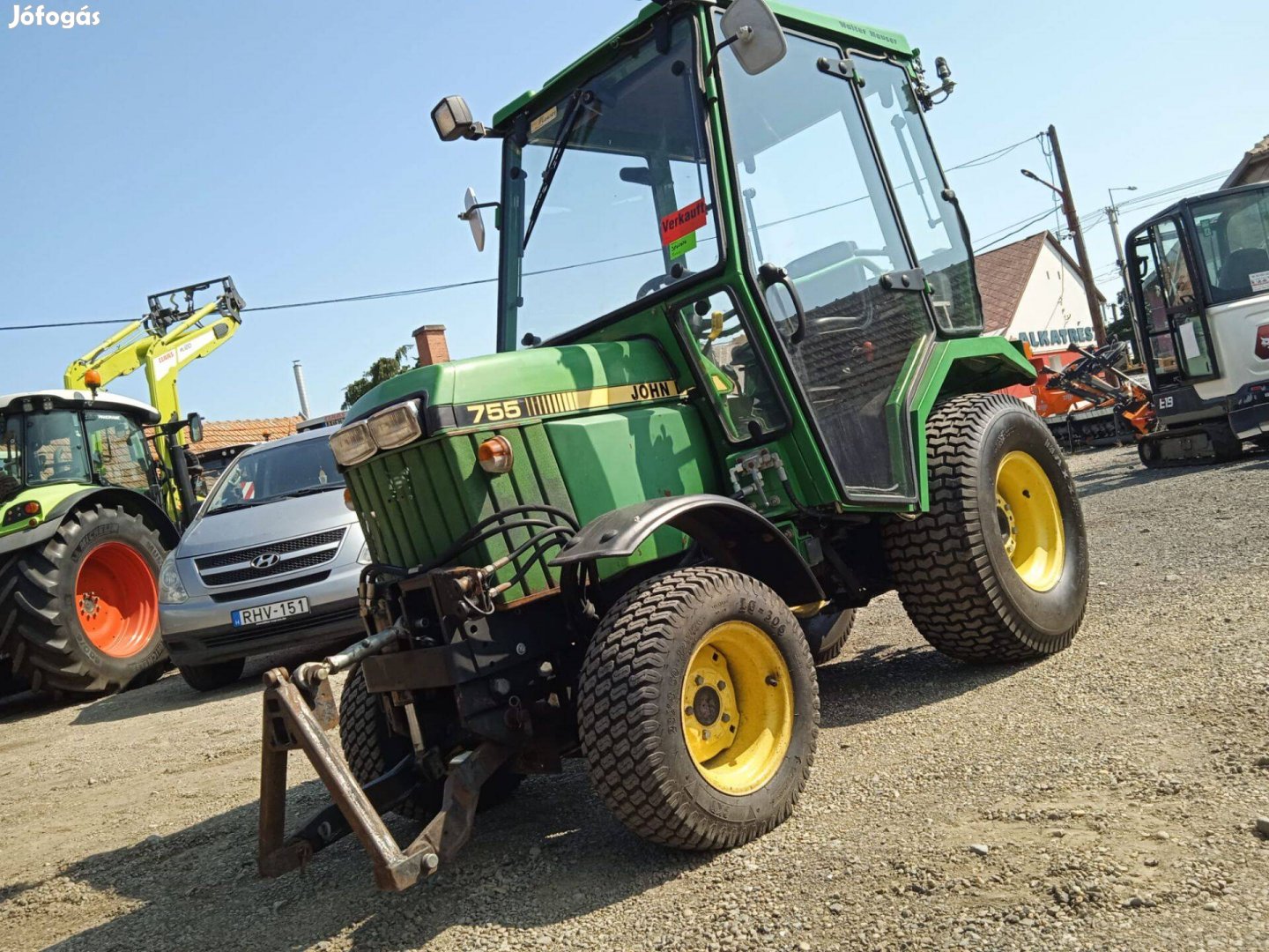 John Deere kistraktor
