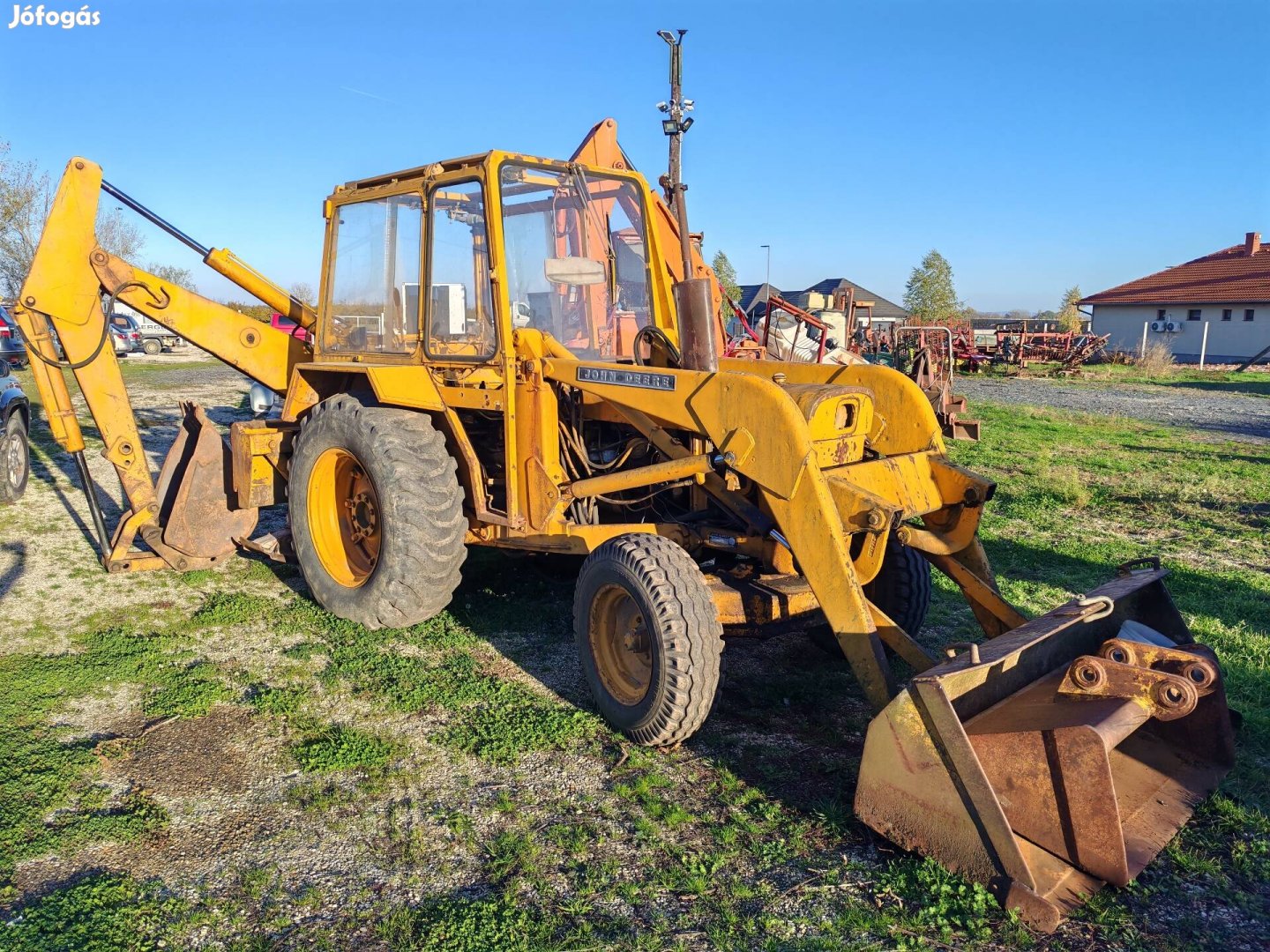 John Deere kombinált rakodó 