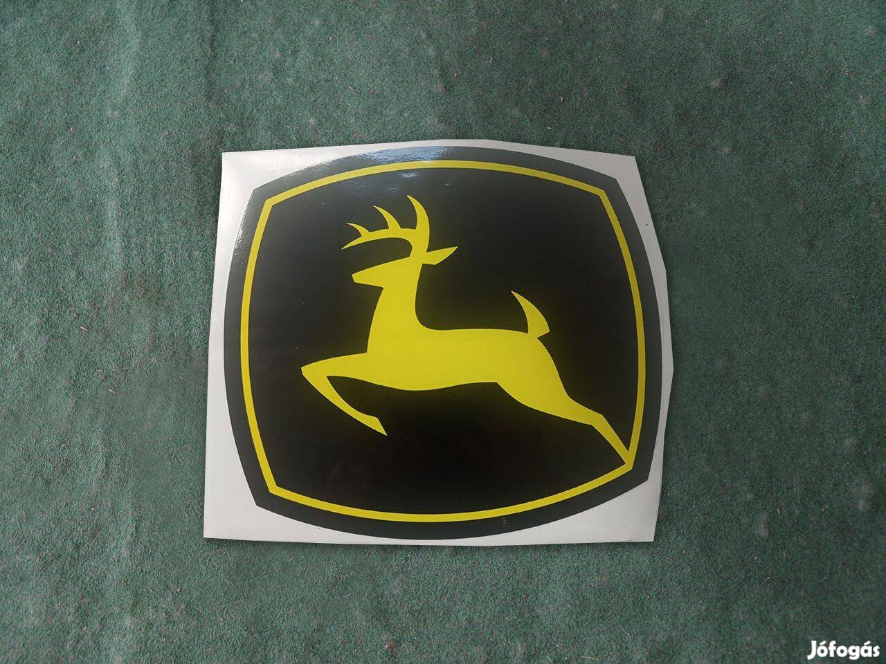 John Deere matrica (levonó, decal, Aufkleber)