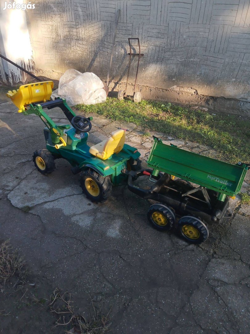 John Deere pedálos traktor eladó