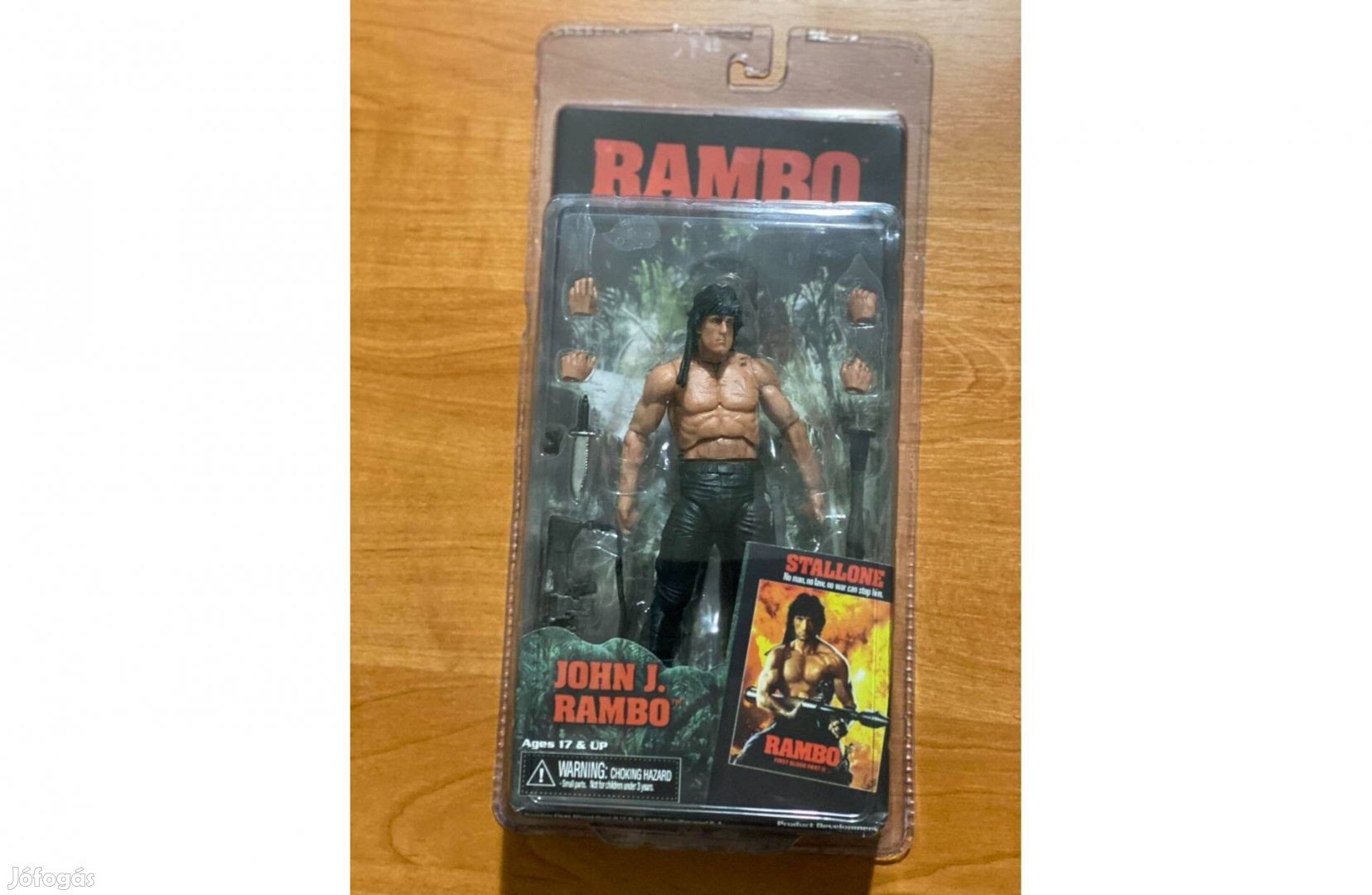 John J. Rambo(1982) Sylvester Stallone Figura !