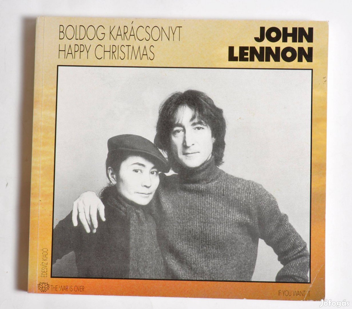 John Lennon, Boldog Karácsonyt könyv. 1000 Ft. Bp. 3. ker