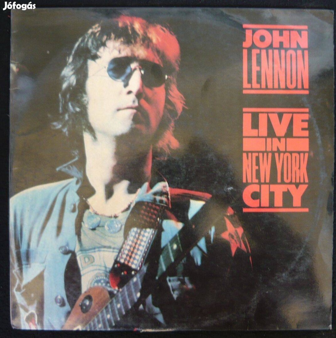 John Lennon: Live in New York City (indiai nyomású LP)