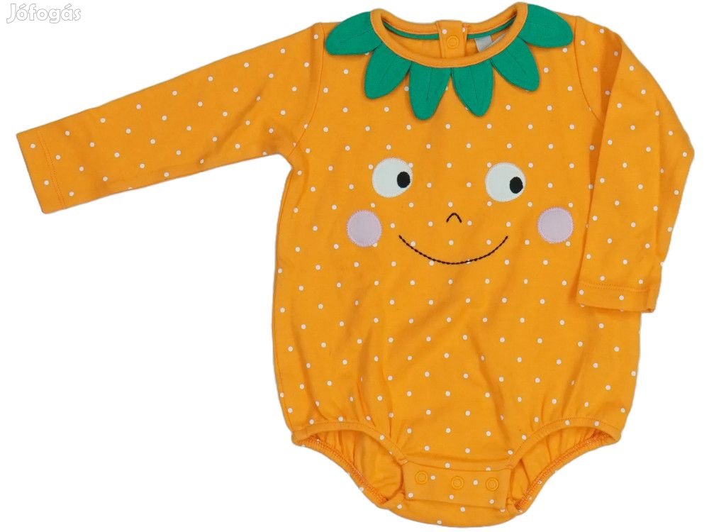 John Lewis Új (címkés) Uniszex (gyerek) Hosszú ujjú body (Méret: 74)