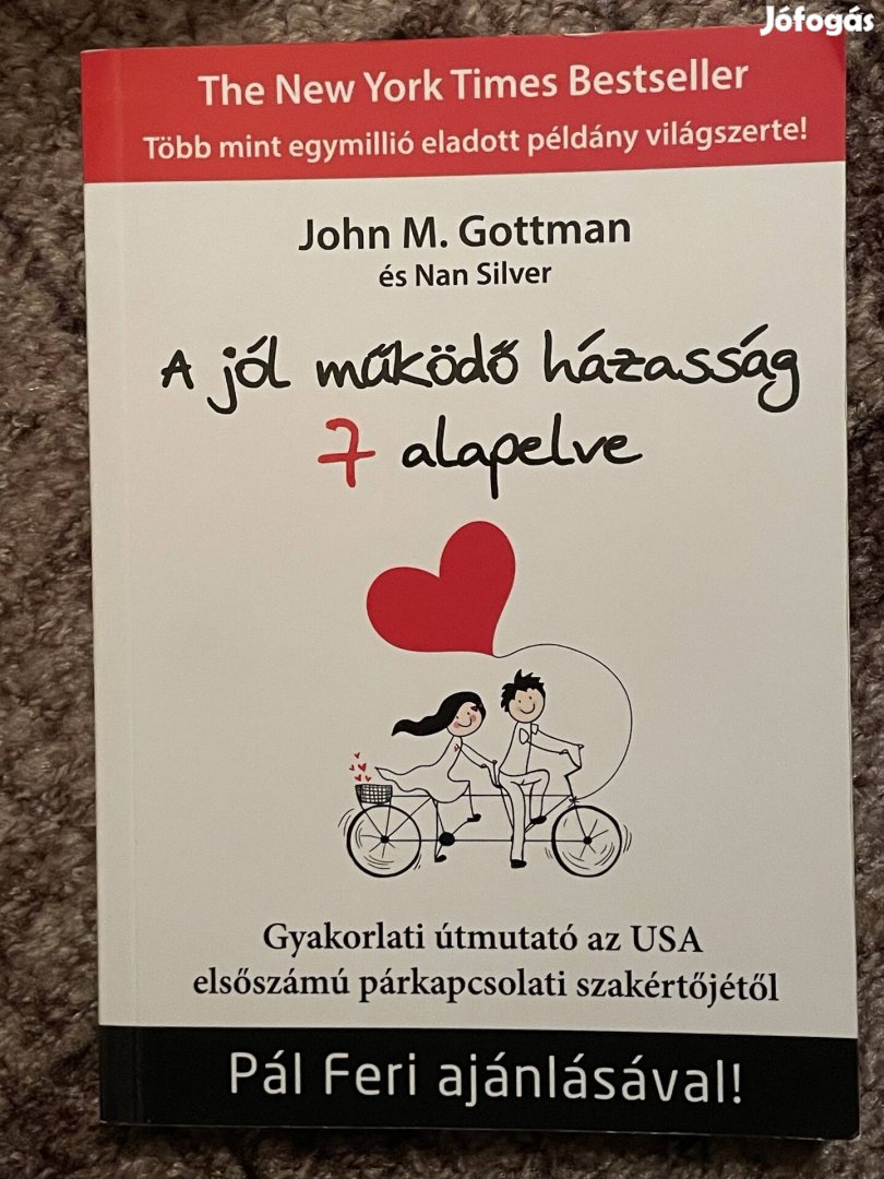 John M. Gottman ? Nan Silver: A jól működő házasság 7 alapelve