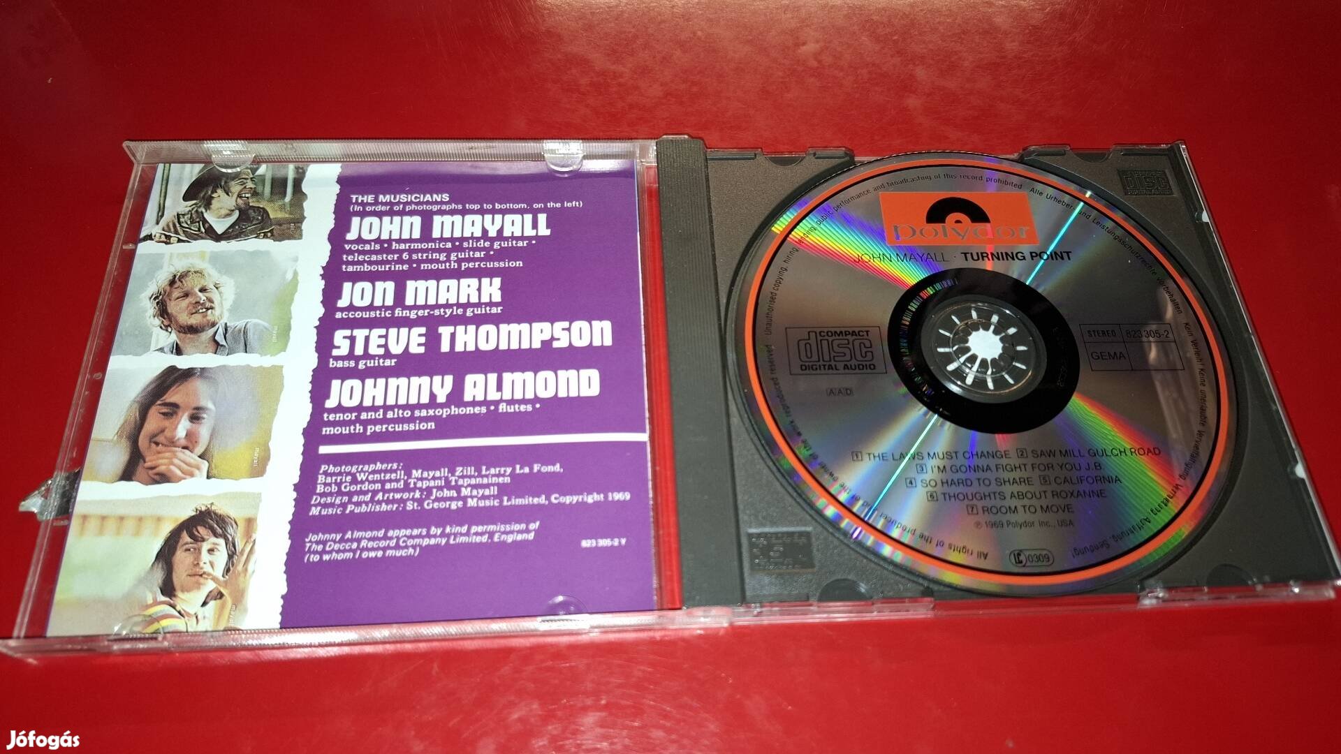 John Mayall The turning point Cd