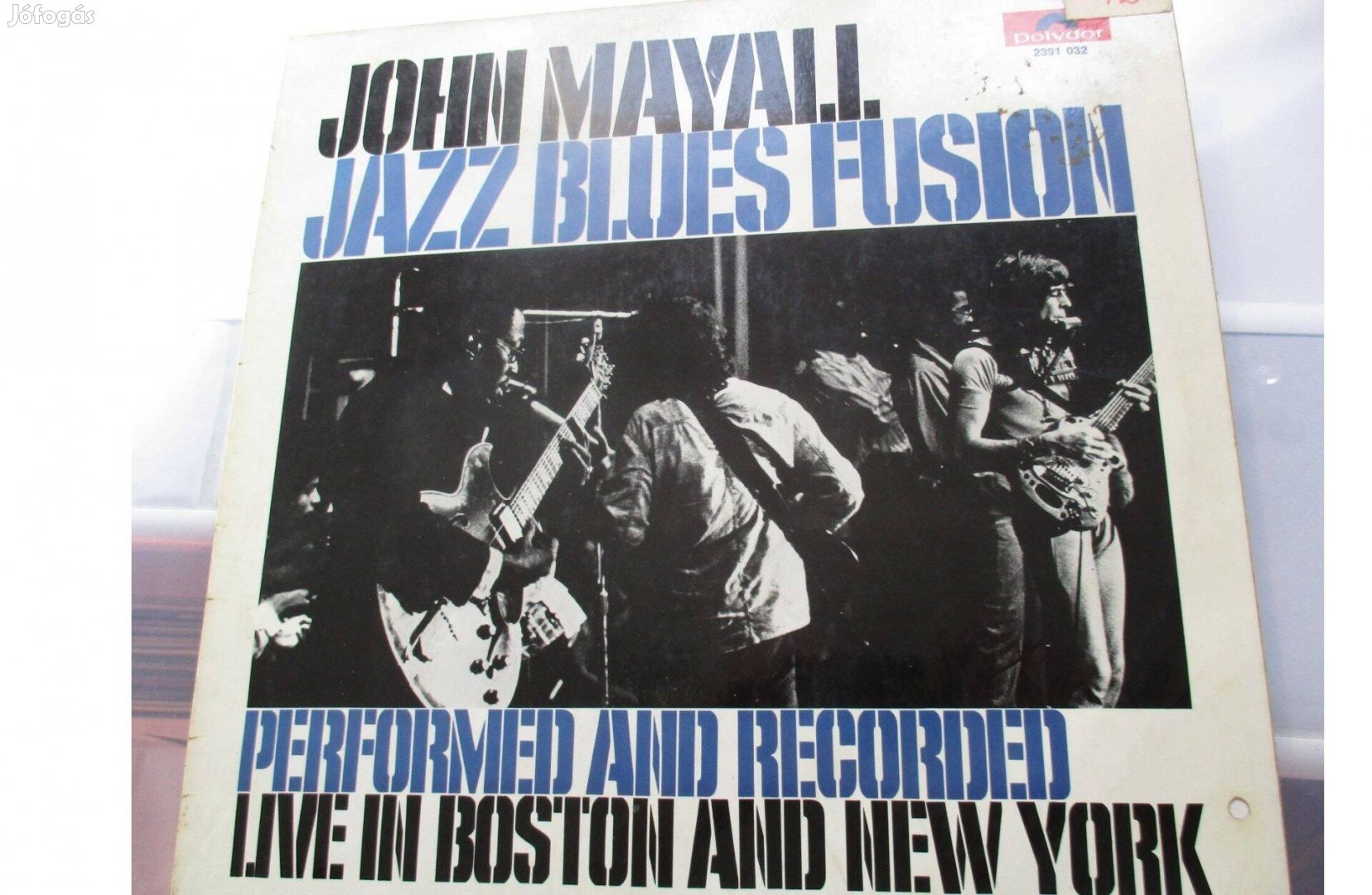 John Mayall bakelit hanglemez eladó