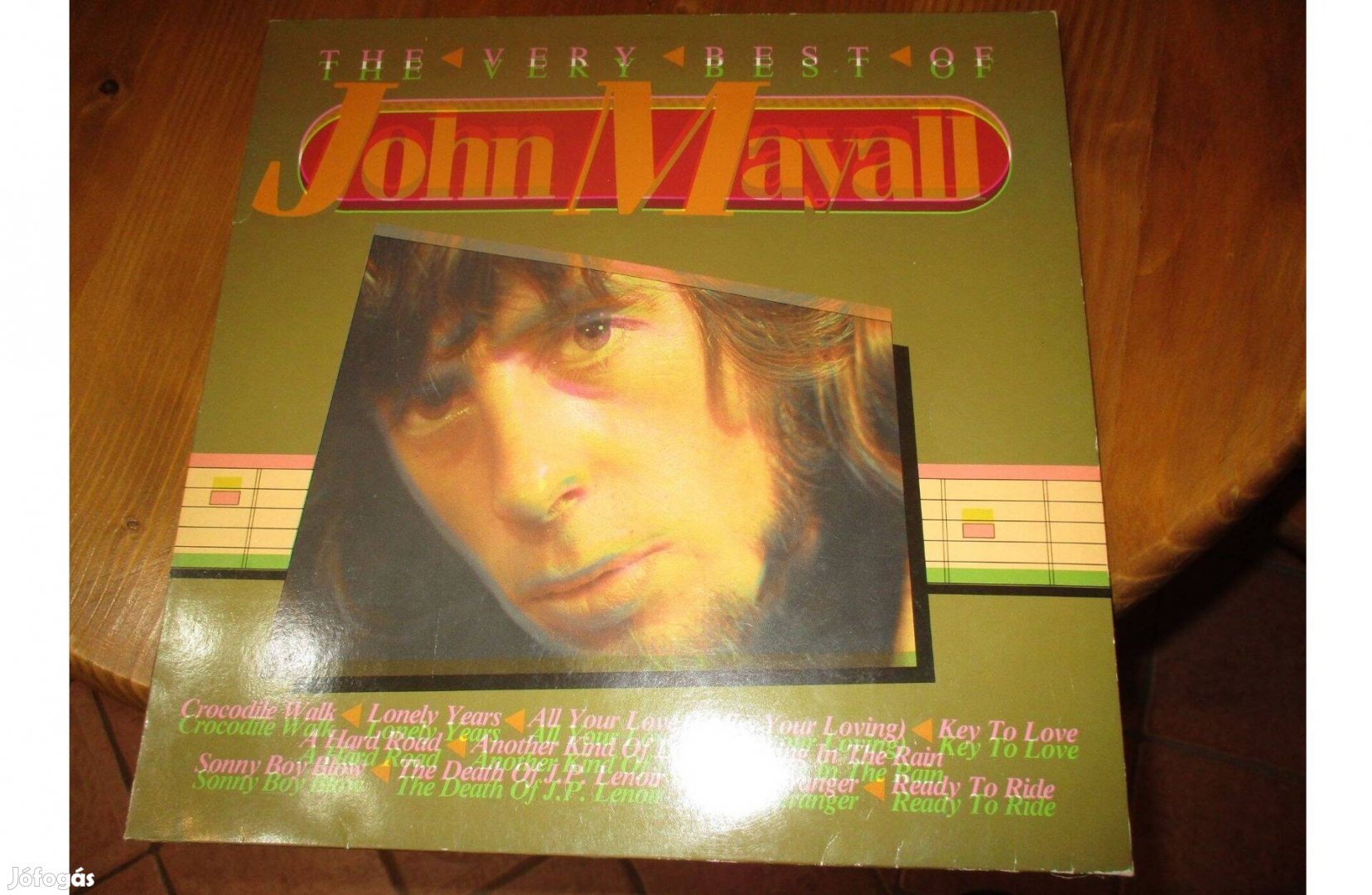 John Mayall bakelit hanglemez eladó
